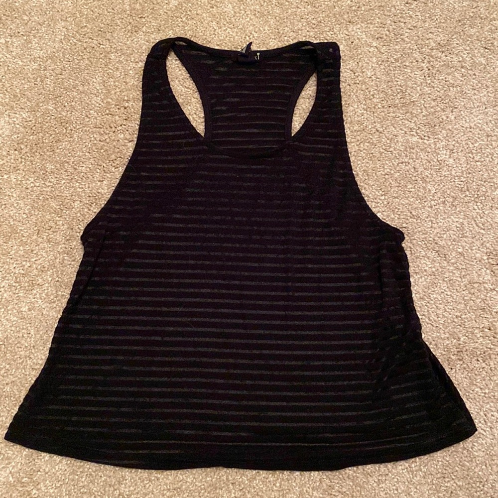 Black Crop Top